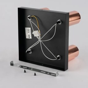 Immax 08304L - Bodové svietidlo PUNTO 4xGU10/9W/230V ružové zlato