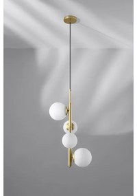 Luster na lanku CORDEL 4xG9/20W/230V zlatá