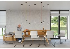 Luster na lanku EDISON 1xE27/60W/230V čierna