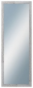 DANTIK - Zrkadlo v rámu, rozmer s rámom 50x140 cm z lišty RETRO šedá (2530)