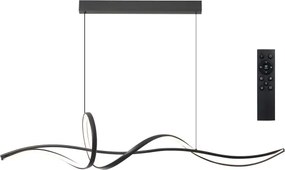 Brilagi - stmievateľný LED luster na lanku SIGNATURE LED/55W/230V 120x23 cm čierny + DO