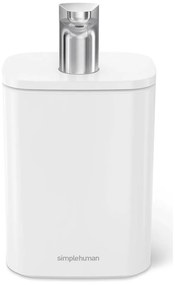 Biely oceľový dávkovač mydla 473 ml Pulse – simplehuman