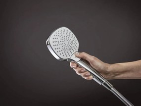 Hansgrohe Croma Select E, ručná sprcha Multi EcoSmart 9 l/min, biela/chrómová, HAN-26811400