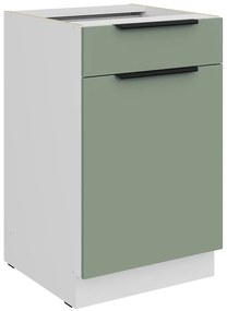 Kuchynská skrinka Aria-Sa/Wh Anti Fingerprint 50d 1f 1s Bb