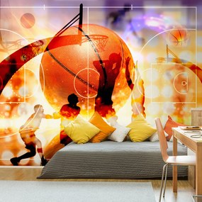 Artgeist Fototapeta - Basketball Veľkosť: 294x210, Verzia: Samolepiaca