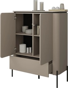 Vysoká komoda Bello 98 cm so zásuvkou - congo