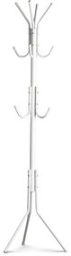 ModernHome Stojan na oblečenie - biely