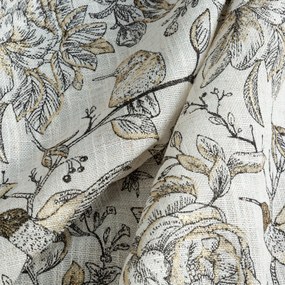 ZATEMŇOVACÍ ZÁVES NA KRÚŽKOCH LUCINA2 140X250 CM VZOROVANÁ