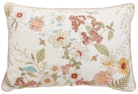 COTTON VELVET Vankúš kvety 60 x 40 cm