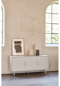 Sivá komoda 160x75x45 cm Palma – Unique Furniture