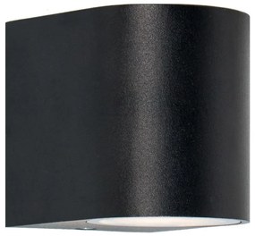 Zuma Line SJ20210-1W-Vonkajšie nást. svietidlo HARMONIA 1xGU10/35W/230V IP44 čierna