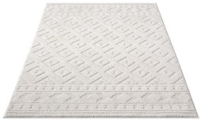 Dekorstudio Moderný koberec LOUNGE 9999 - krémový Rozmer koberca: 80x150cm