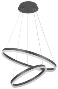 LED Stmievateľný luster na lanku LED/70W/230V 3000-6500K + diaľkové ovládanie