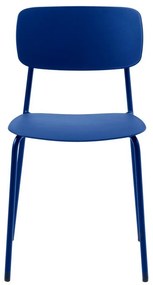 Modré jedálenské stoličky v súprave 2 ks Kirkland – Unique Furniture