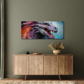 Obraz - Ilustrácia draka (120x50 cm)