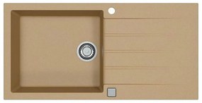ALVEUS 1140597 - Kuchynský drez CADIT 100x50 cm granit/béžová