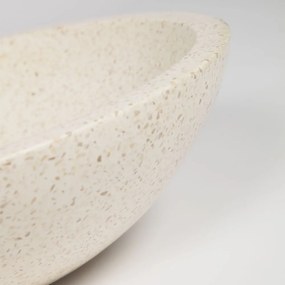 Umývadlo z terrazzo Kave Home Sunday, ø 40 cm
