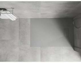 Mexen Hugo, SMC obdĺžniková sprchová vanička 120 x 90 cm, šedá, 42619012