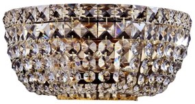 Maytoni DIA100-WL-02-G - Nástenné svietidlo BASFOR 2xE14/60W/230V zlatá