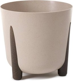 Kvetináč MOSS ECO III 34 cm kávovo hnedý