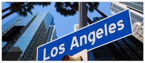 Obraz - Los Angeles (120x50 cm)