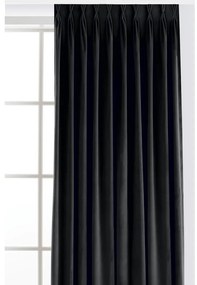 Čierny zamatový dimout záves 200x300 cm Velto – Filumi