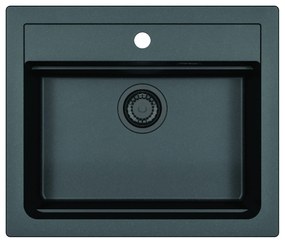 SET ALVEUS ATROX 30/91 BLACK ADDITION jednoduchý sifon + BATERIE MINTAS BLACK MATT