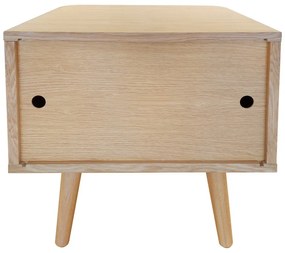 Nočný stolík v dekore duba Rove - Woodman