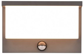 Vonkajšie svietidlo so senzorom pohybu (výška 15 cm) Nestos – Trio