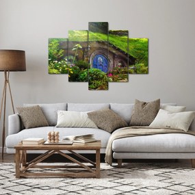 Obraz - Hobitína (150x105 cm)