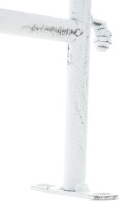 Mriežka na popínavé rastliny Mangold - 115 x 125 cm - Biela antik