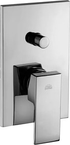 Paffoni Level sprchová a vaňová batéria vrátane podomietkového telesa chróm LES015