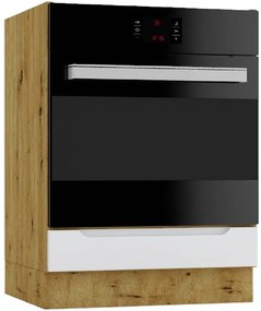 Kuchynská skrinka Isabel DK60 sivá/artisan