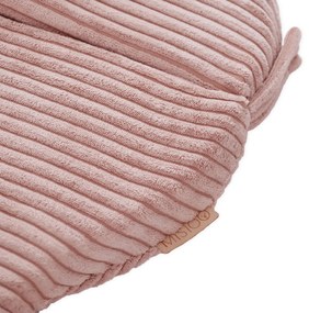 Kvetinová podložka 115x115x5cm, ružová, prémiový mančester