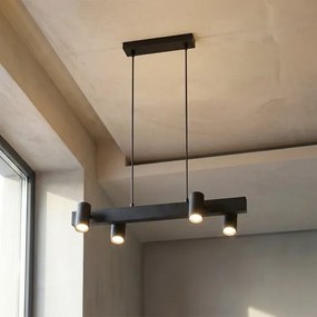 Brilagi - Luster na lanku SELE 4xGU10/30W/230V čierna
