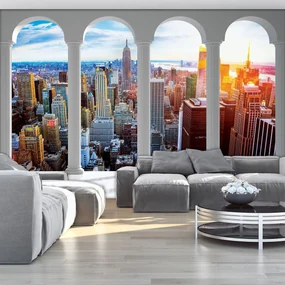 Fototapeta - Pohľad na New York City (254x184 cm)