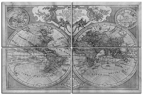 Obraz na plátne - Mapa antického sveta 1101QC (120x80 cm)