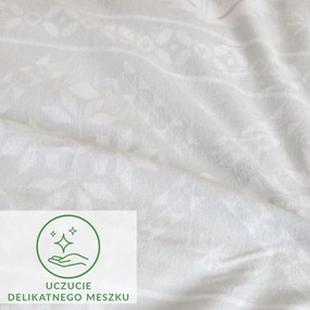 VIANOČNÉ FLANELOVÉ OBLIEČKY FLANELOVE 160X200 CM, 2KS 70X80 CM VZOROVANÉ