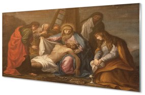 Obraz na akrylátovom skle Ježiša ukrižovali 125x50 cm
