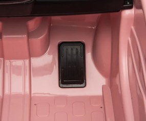 Elektrické autíčko Fiat 500e ružové