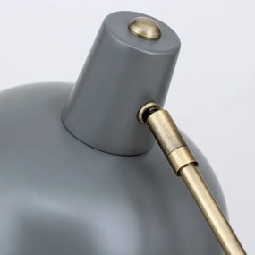 Orion - Stolná lampa FEDRA 1xE14/40W/230V sivá/mosadz