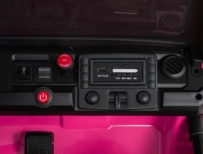 Elektrické autíčko Extreme Sport 4x4 ružové