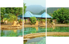 Obraz - Shanghai hotel park (90x60 cm)