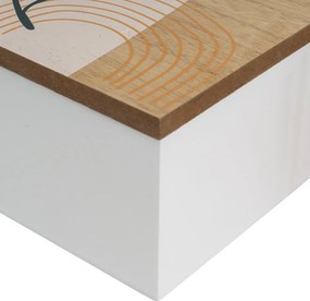 Dekoratívne úložné boxy s vekom v súprave 2 ks ø 20x8,5 cm – Casa Selección