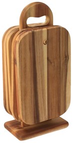 Kesper Set akáciových doštičiek 6 ks