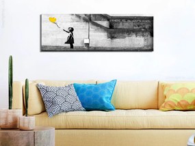 Artgeist Obraz - There is Always Hope (1 Part) Narrow Yellow Veľkosť: 150x50, Verzia: Premium Print