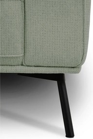 Zelená ženilková rohová pohovka (ľavý roh/do L) Amsterdam – Scandic