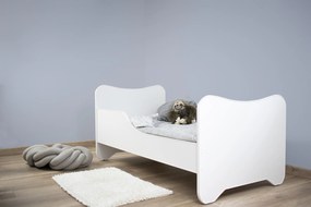 TOP BEDS Detská posteľ Happy Kitty 160x80 Biela