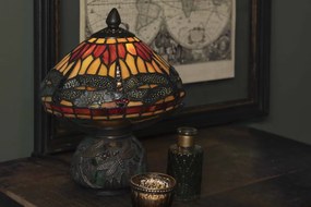 Stolná lampa Tiffany - Ø 22 * 21 cm 1x E14 / Max 40W