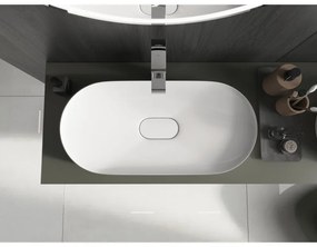 Mexen Sofia, umývadlo na dosku z konglomerátu 70 x 35 cm, biela, 23067001